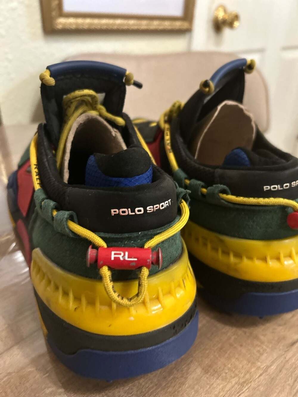 Polo Ralph Lauren PS200 Colorblocked Men's Sneakers Multi Size US 9 - Picture 5 of 9